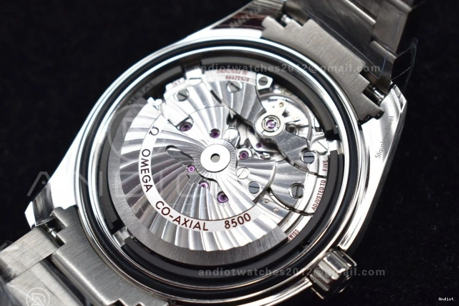 VSF White 1:1 Dial SS A8500 Aqua Waved Terra 150M Bracelet SS On Edition Best 0513